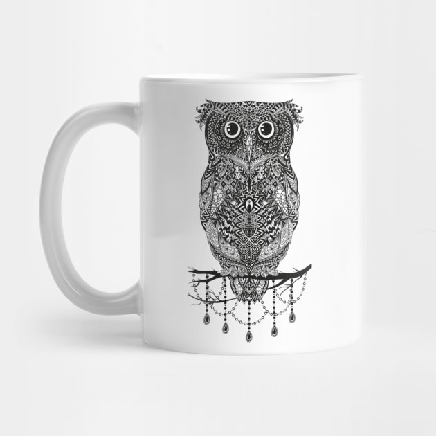 Owl with Jewelry by OzInke